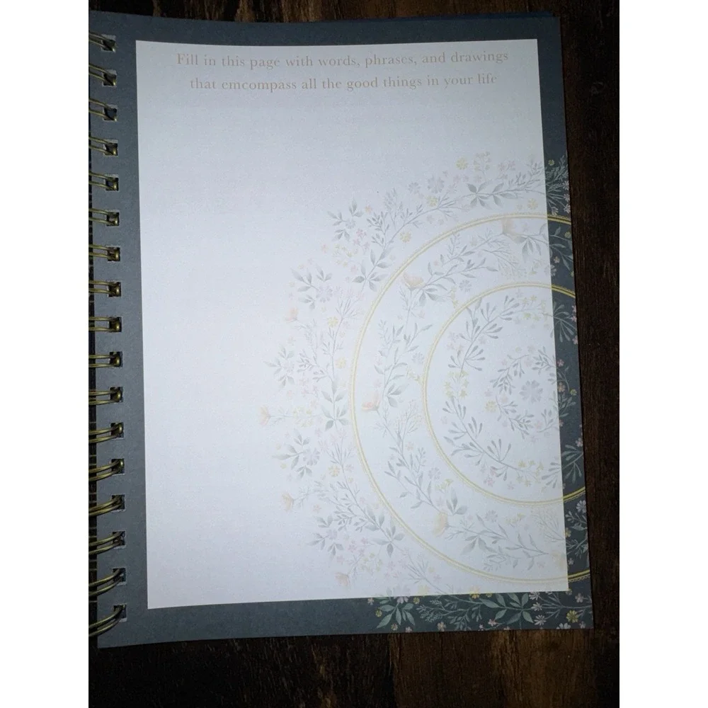 Lady Jane Guided  Journal Book 210 pages Gratitude Intention Goals Prompts